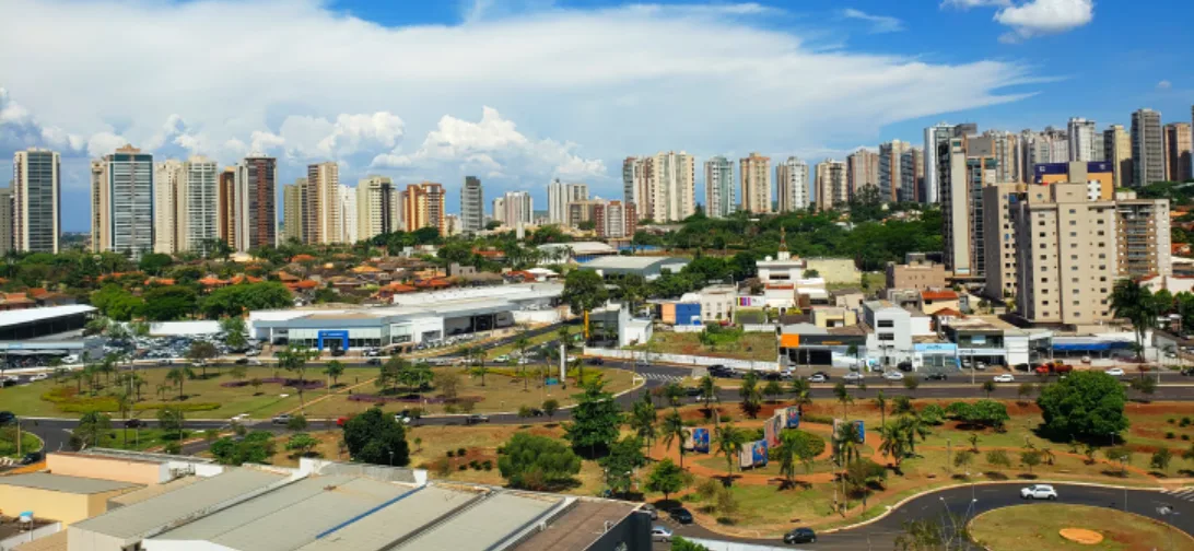 Vista aérea de Ribeirão Preto